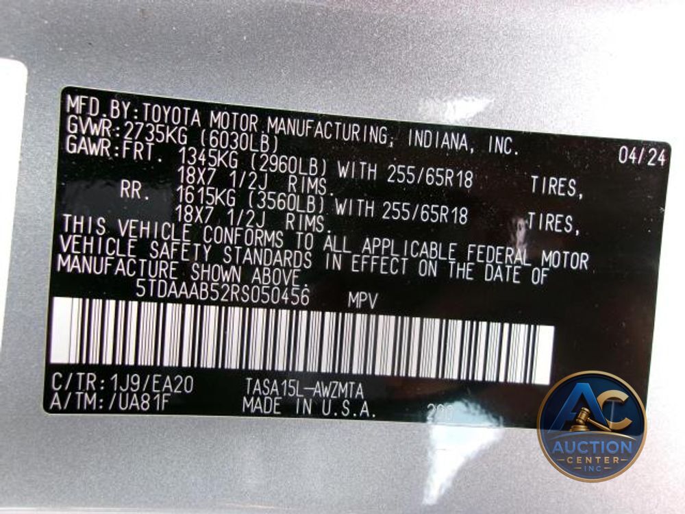 2024 Toyota Grand Highlander XLE