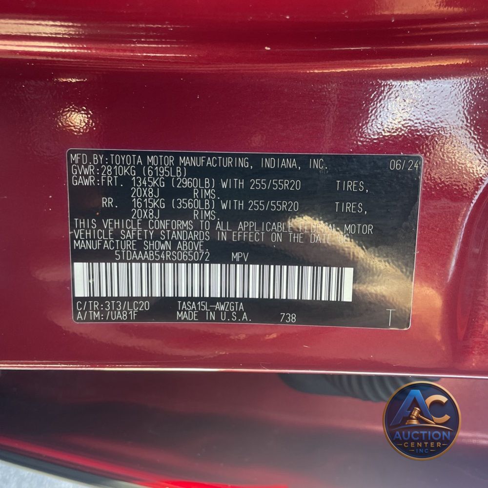 2024 Toyota Grand Highlander Limited