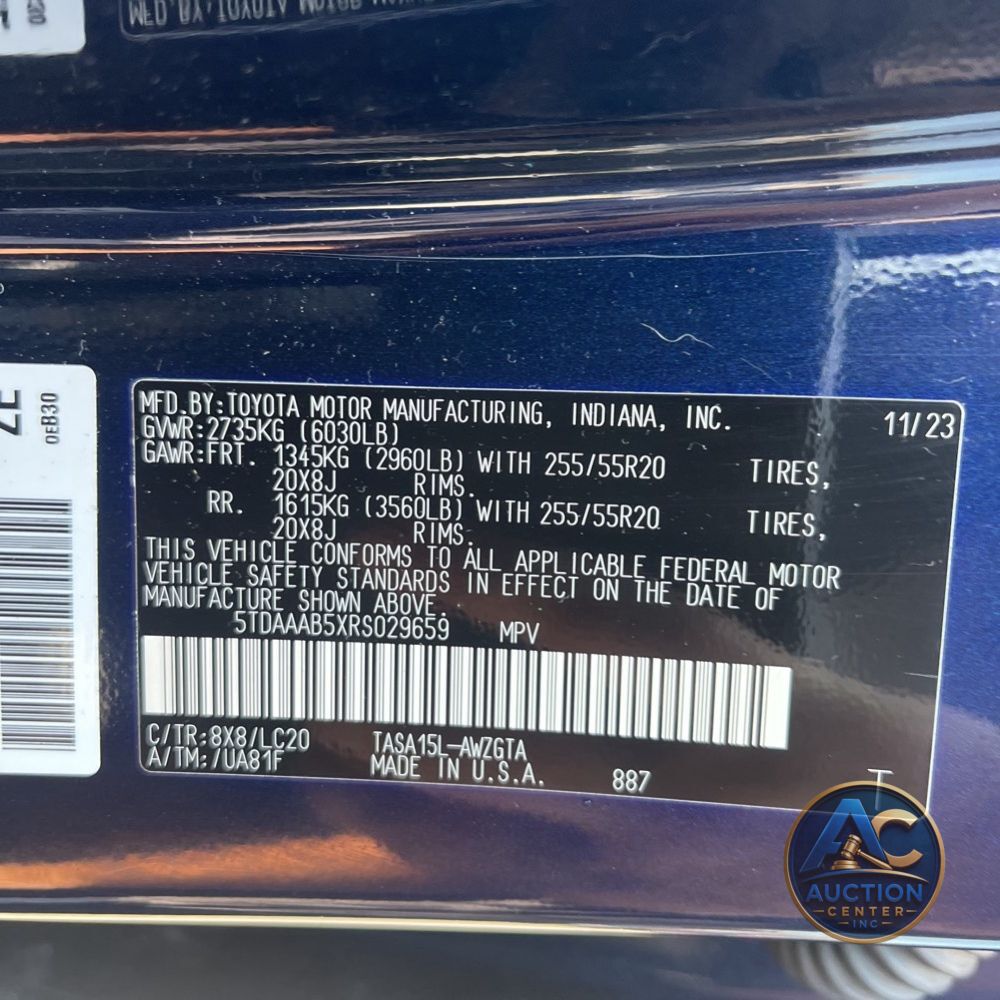 2024 Toyota Grand Highlander Limited