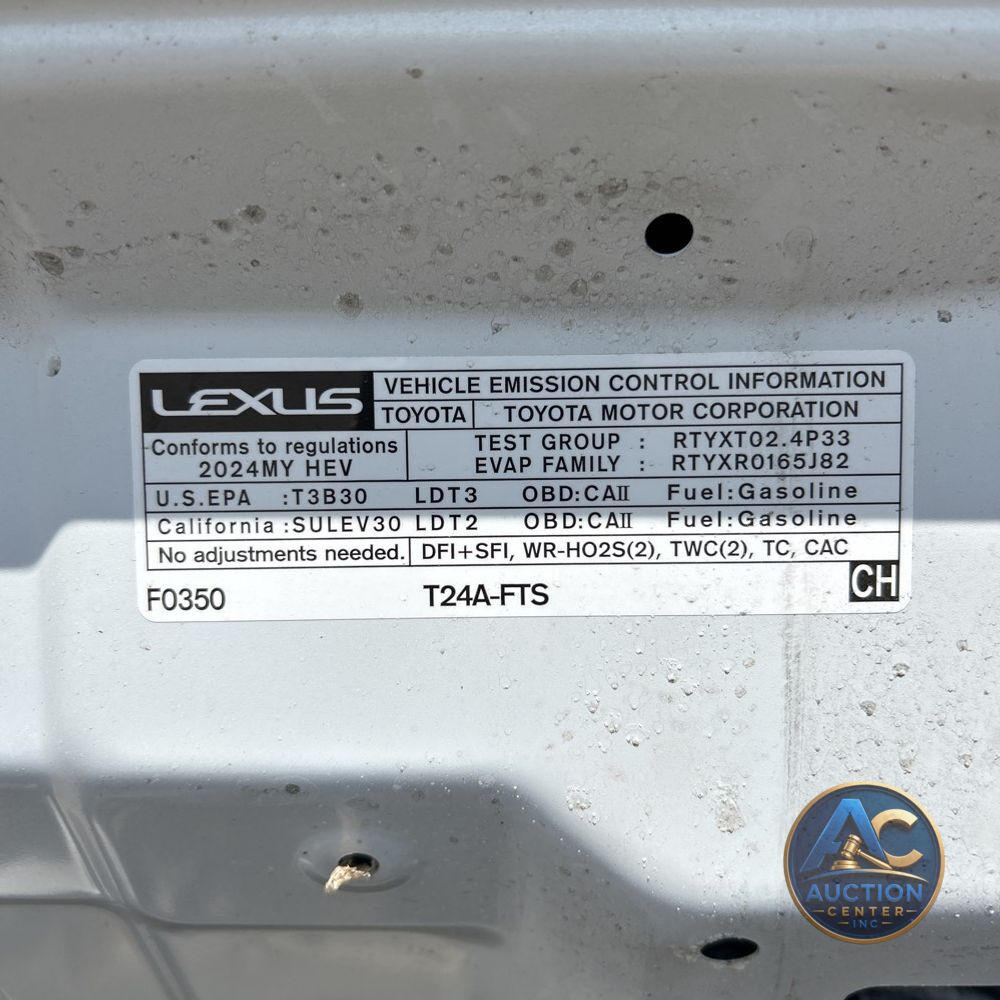 2024 Lexus TX-Series TX500H F Sport