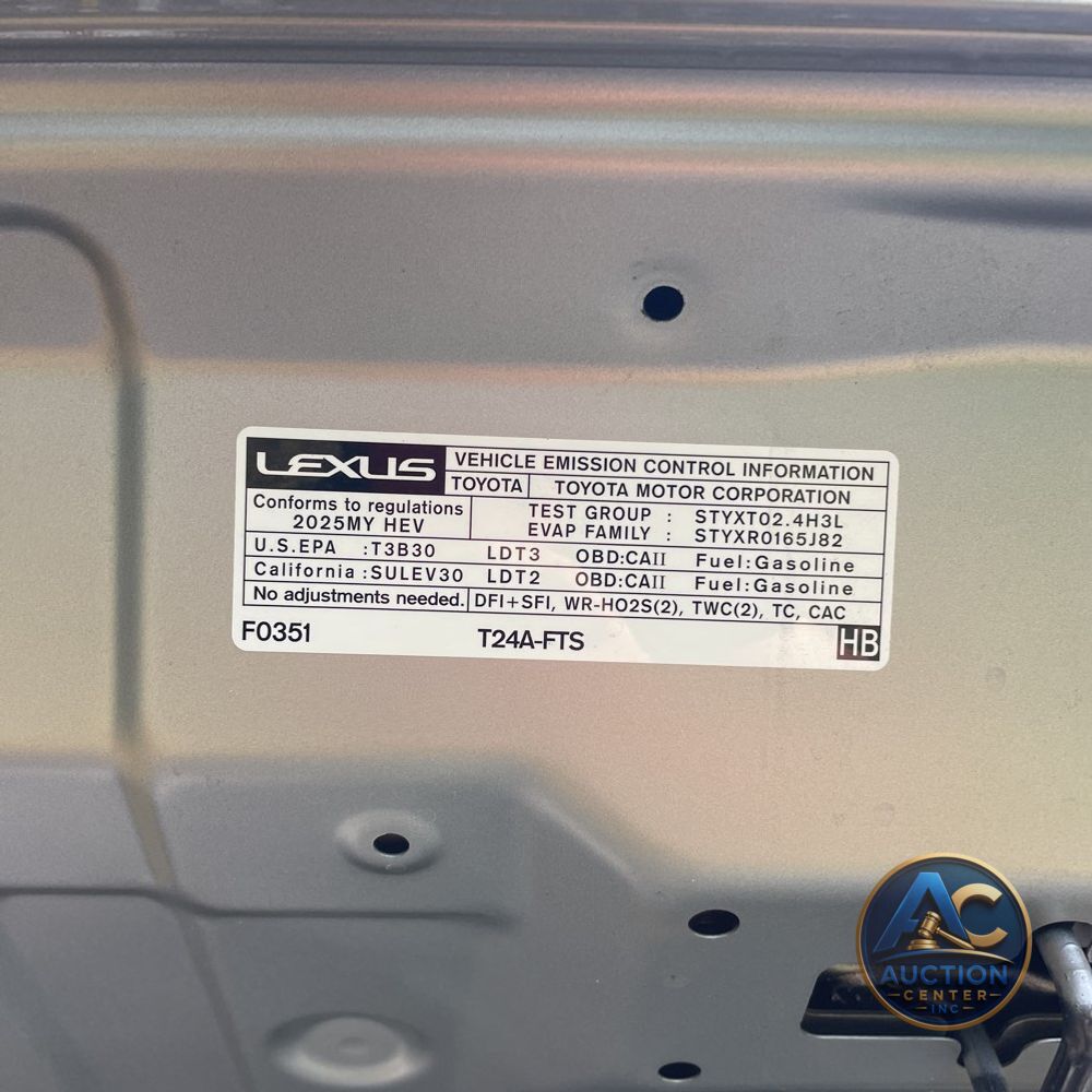 2025 Lexus TX 500h F SPORT Performance Premium