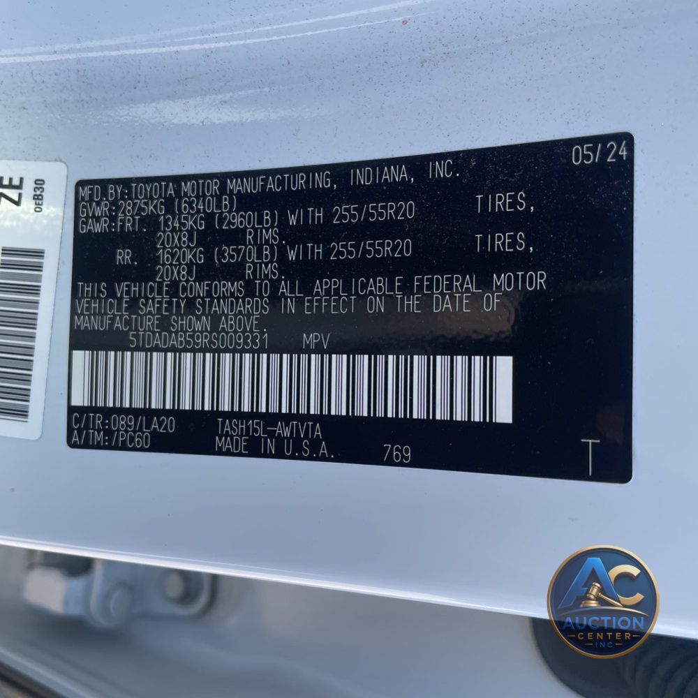 2024 Toyota Grand Highlander Hybrid MAX Limited