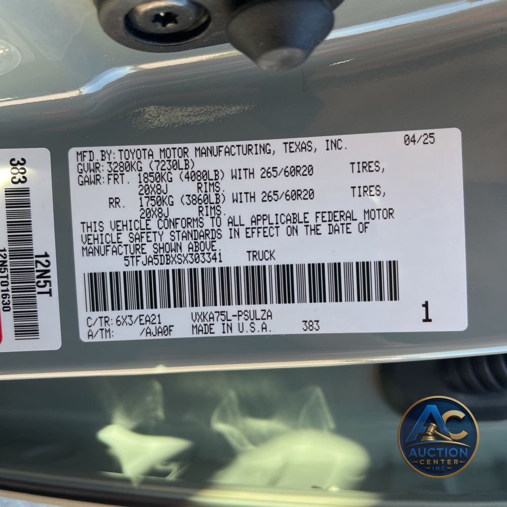 2025 Toyota Tundra Limited