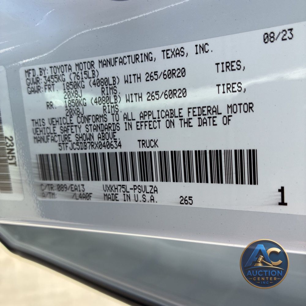 2024 Toyota Tundra Limited HV
