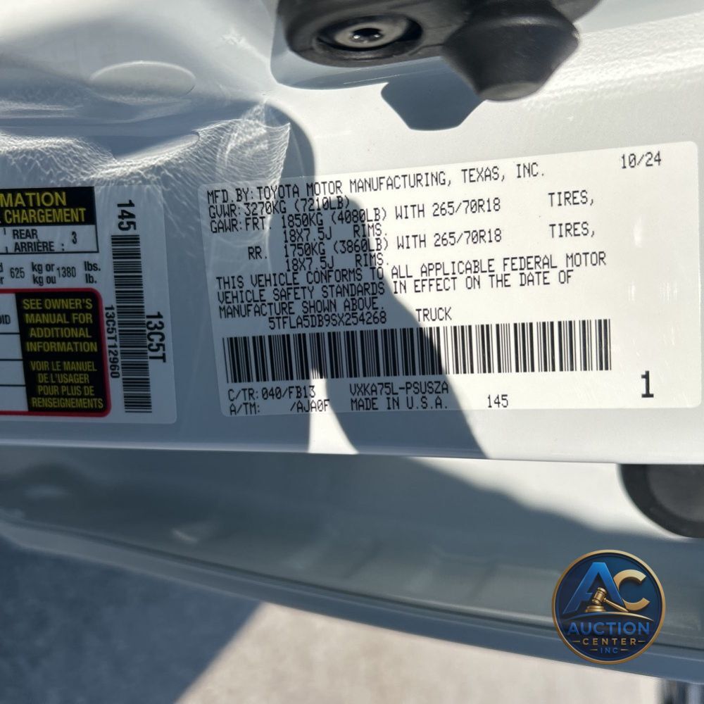 2025 Toyota Tundra SR5