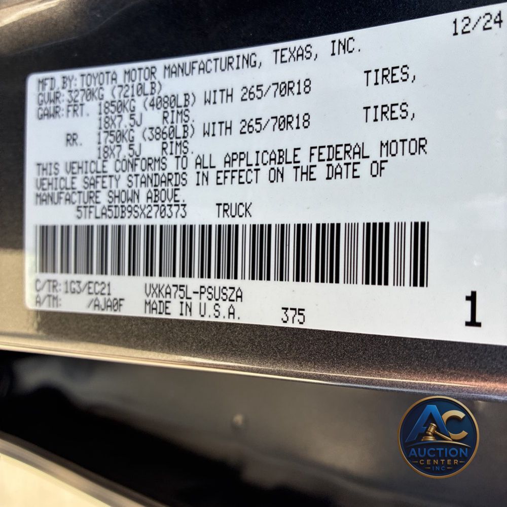 2025 Toyota Tundra SR5