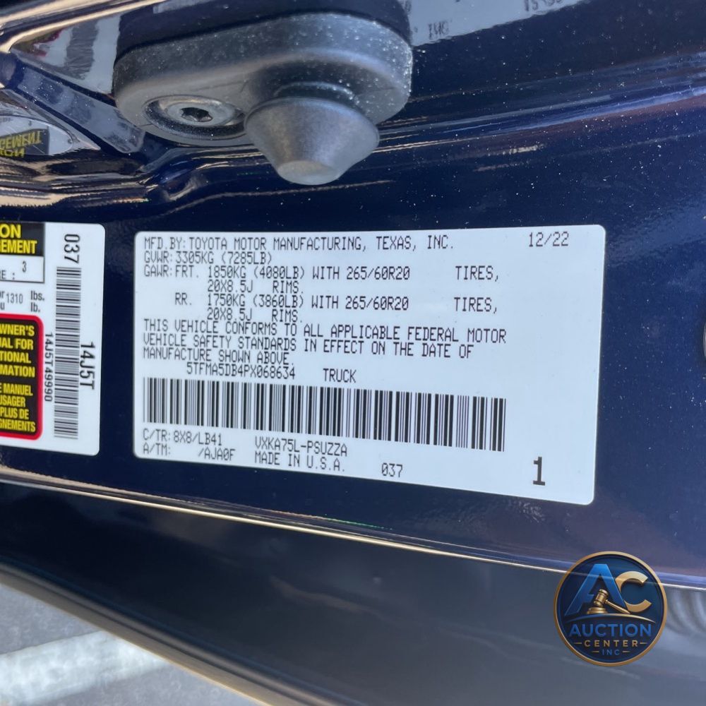 2023 Toyota Tundra 1794 Edition