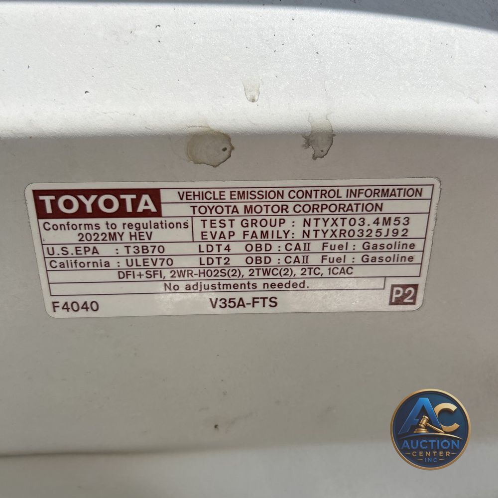 2022 Toyota Tundra 1794 Edition HV