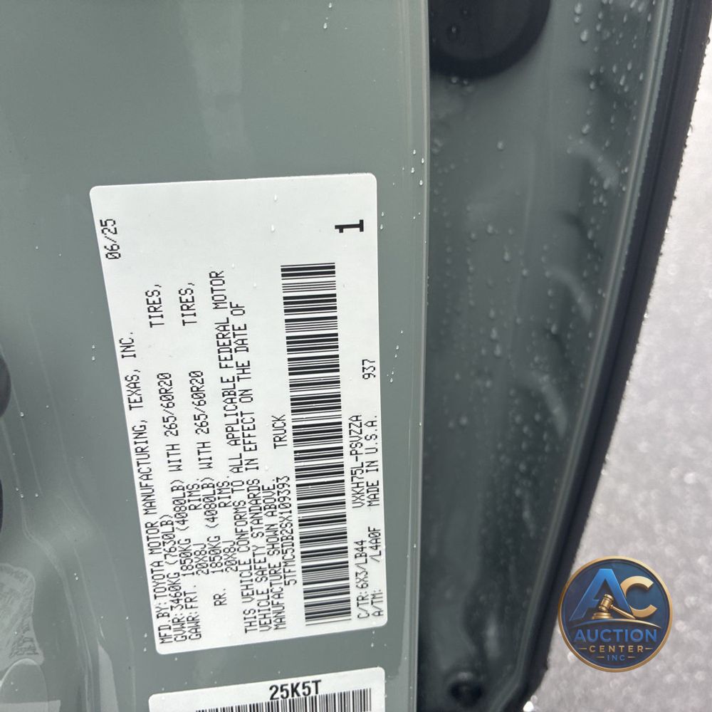 2025 Toyota Tundra 1794 Edition HV