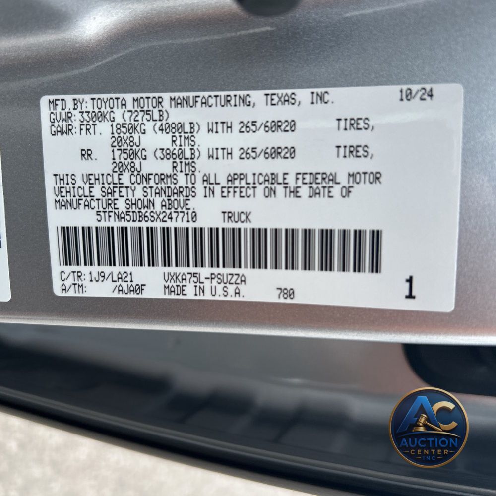 2025 Toyota Tundra Platinum