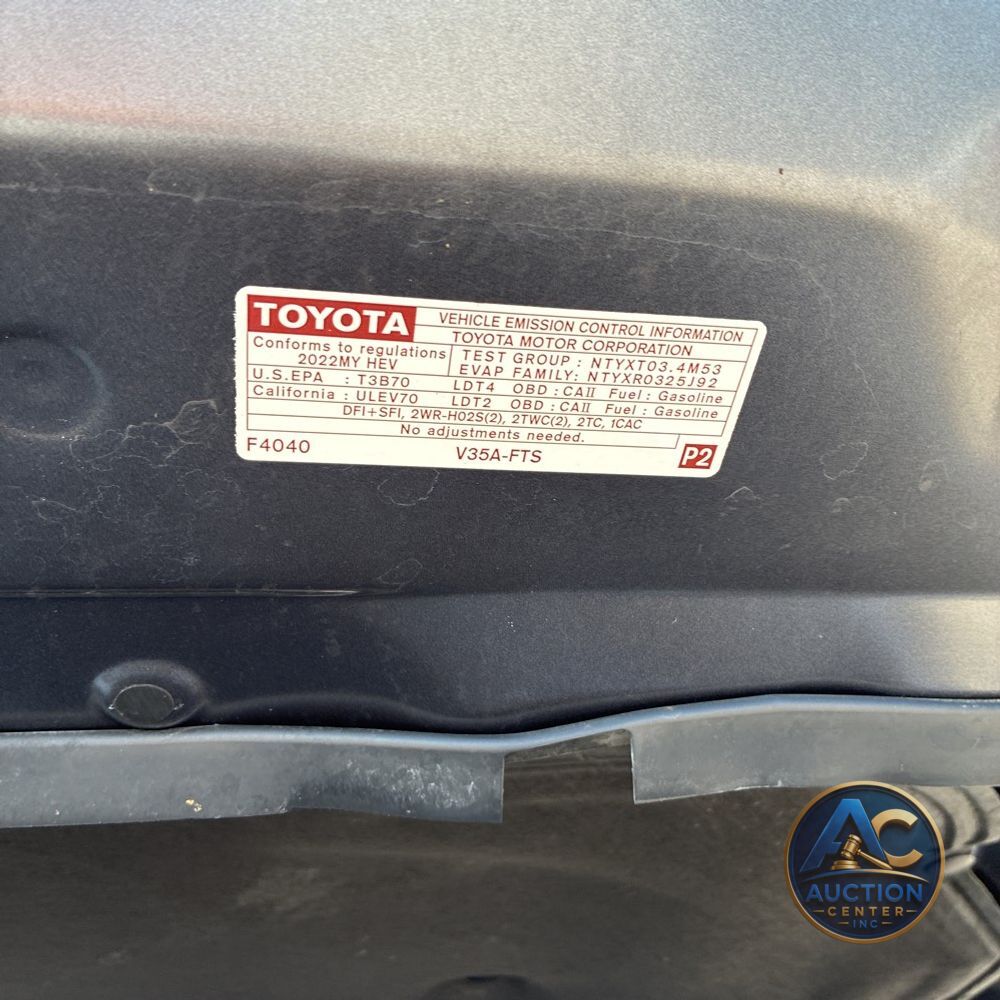 2022 Toyota Tundra Platinum HV