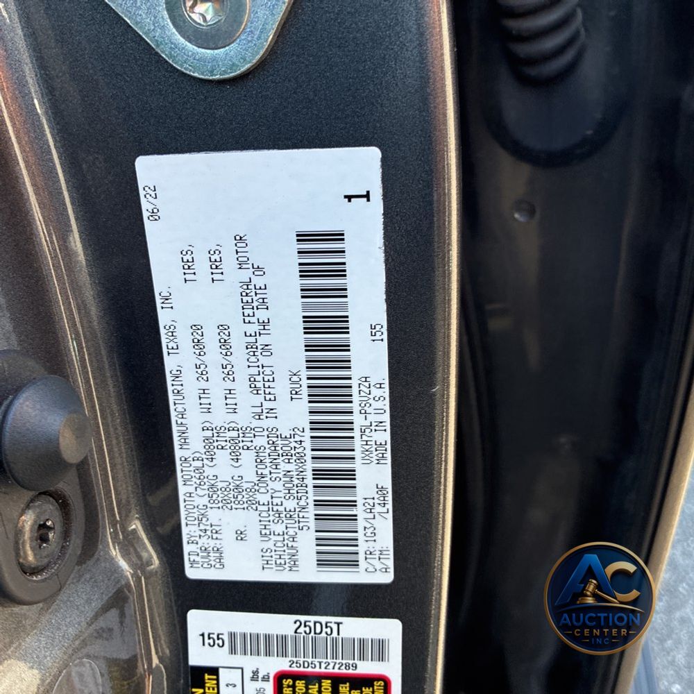 2022 Toyota Tundra Platinum HV
