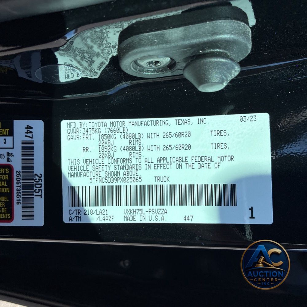 2023 Toyota Tundra Platinum HV