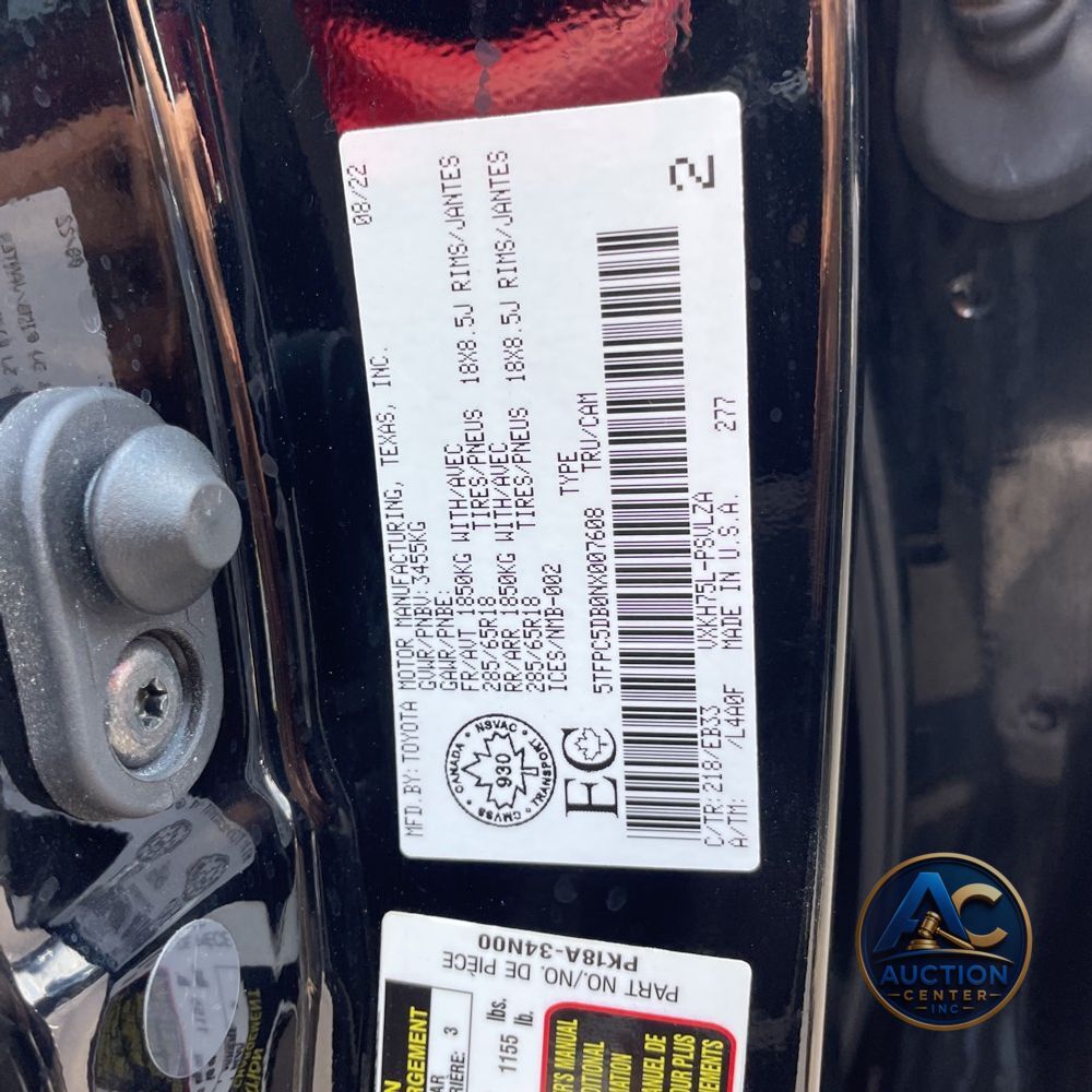 2022 Toyota Tundra TRD Pro Hybrid