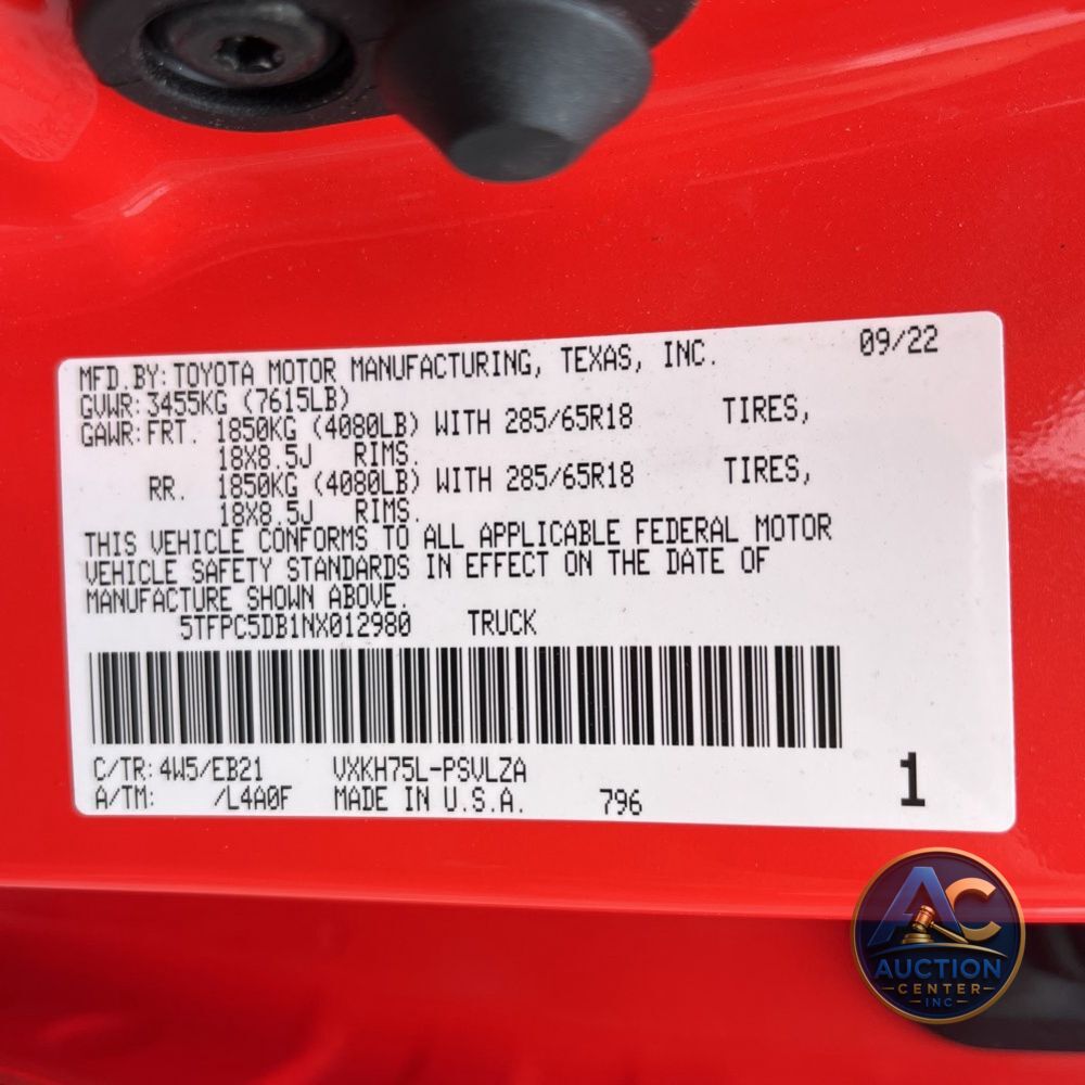 2022 Toyota Tundra TRD Pro HV
