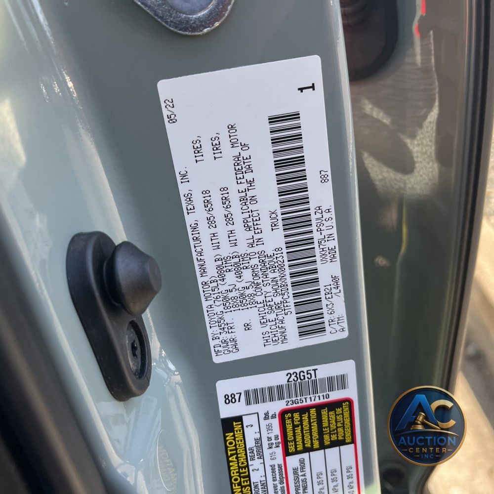 2022 Toyota Tundra TRD Pro HV