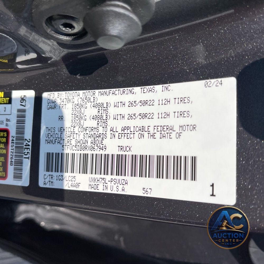 2024 Toyota Tundra Capstone HV