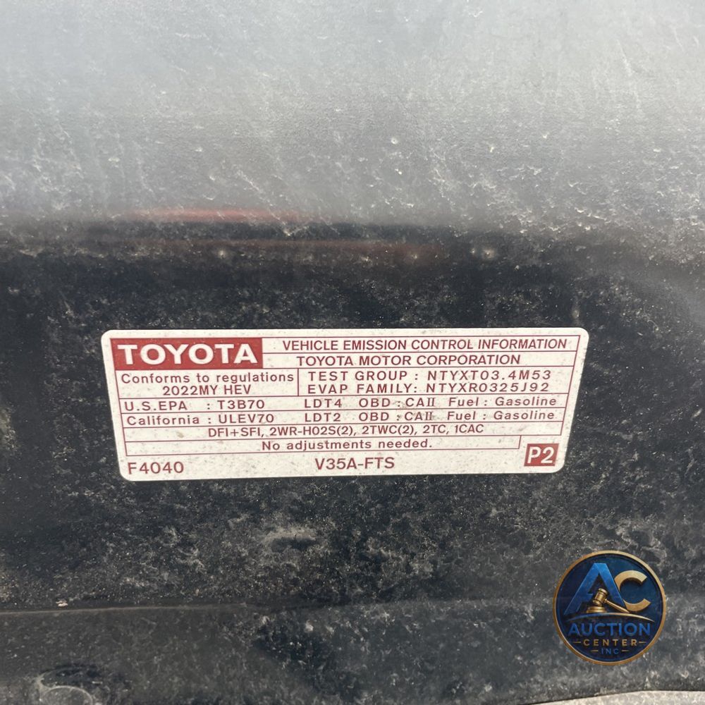 2022 Toyota Tundra Capstone HV