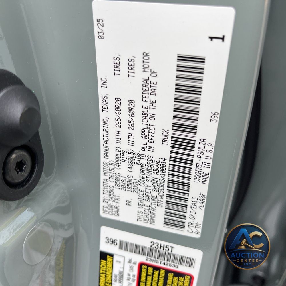 2025 Toyota Tundra Limited HV