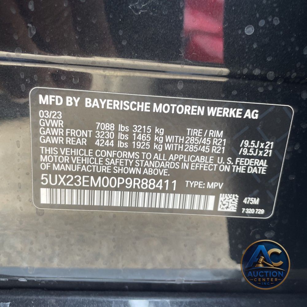 2023 BMW X7 XDrive40i
