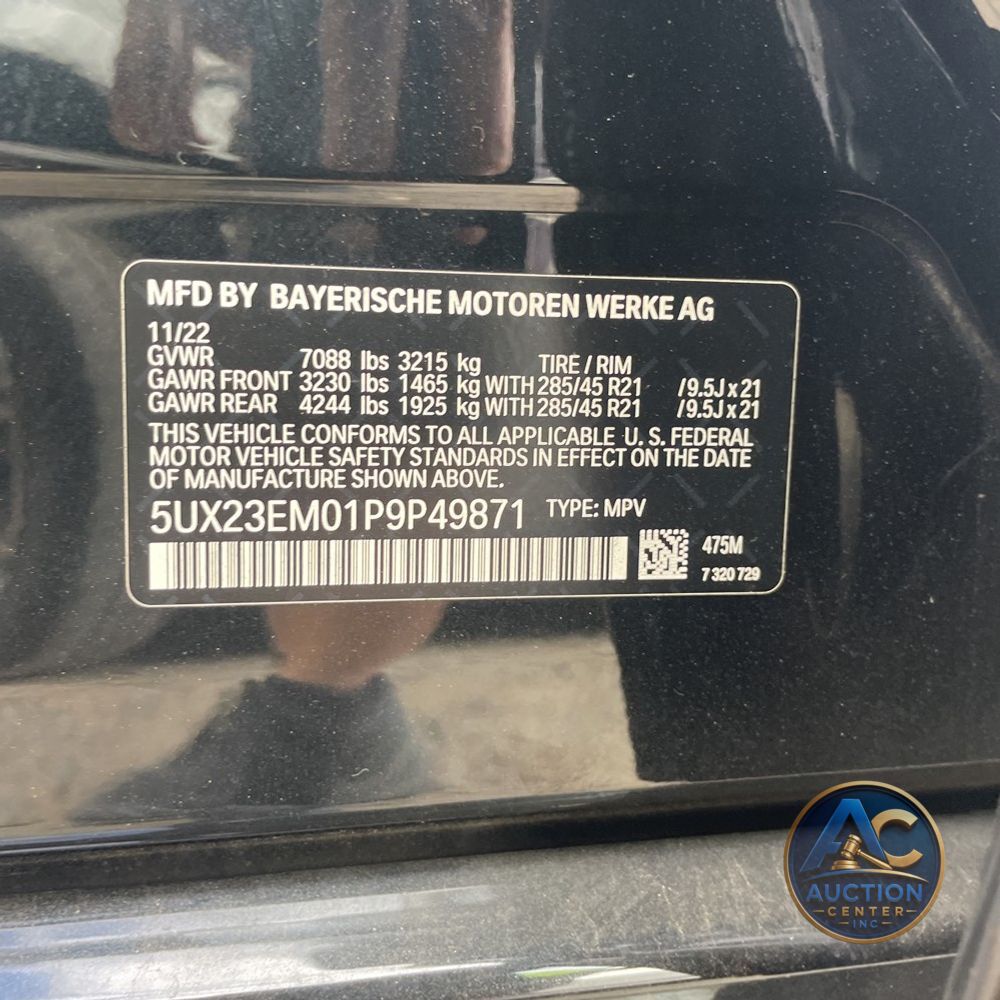 2023 BMW X7 XDrive40i