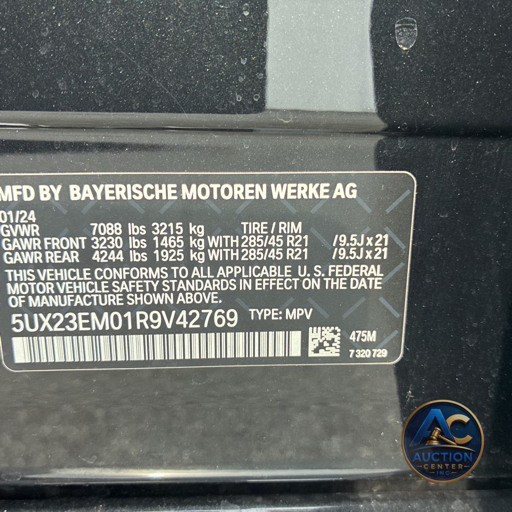 2024 BMW X7 XDrive40i