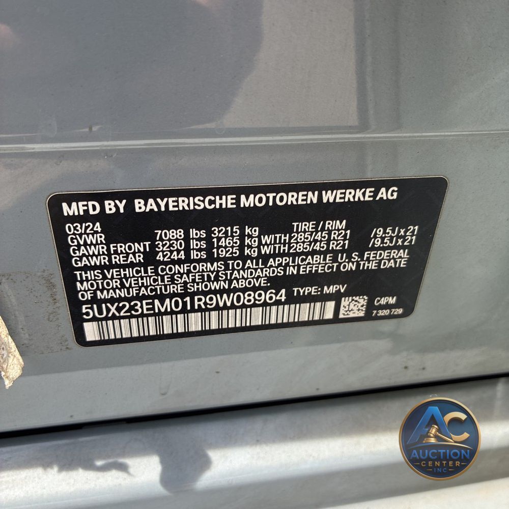 2024 BMW X7 XDrive40i