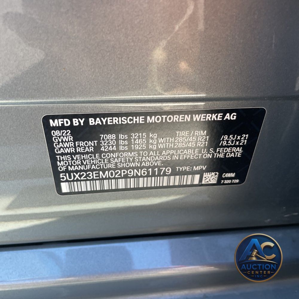 2023 BMW X7 XDrive40i
