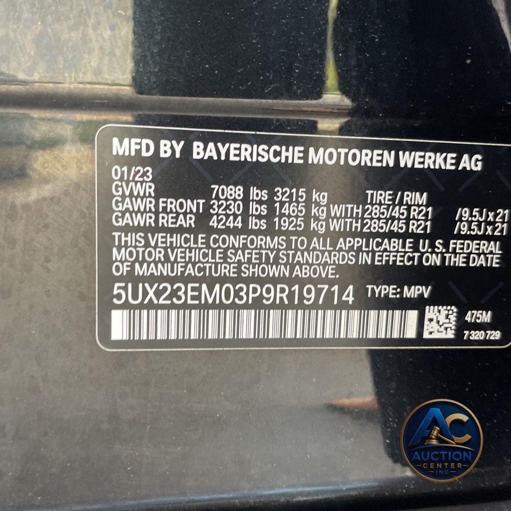 2023 BMW X7 XDrive40i