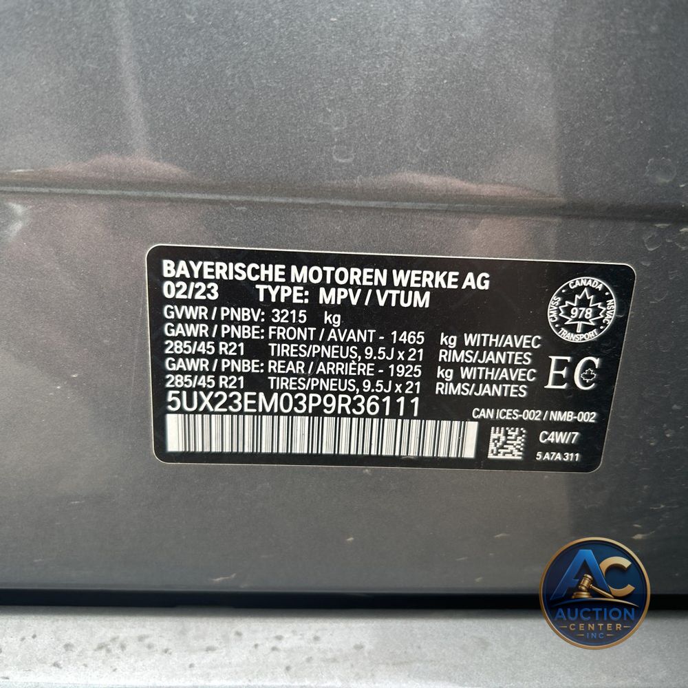 2023 BMW X7 xDrive40i