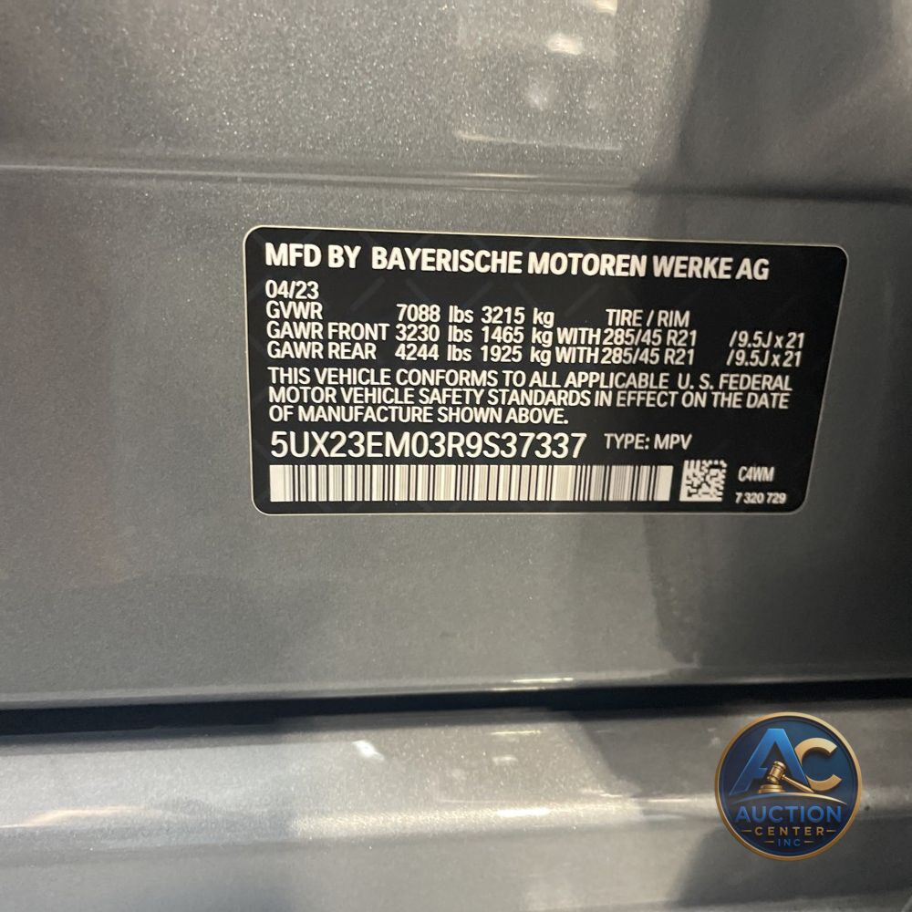 2024 BMW X7 XDrive40i