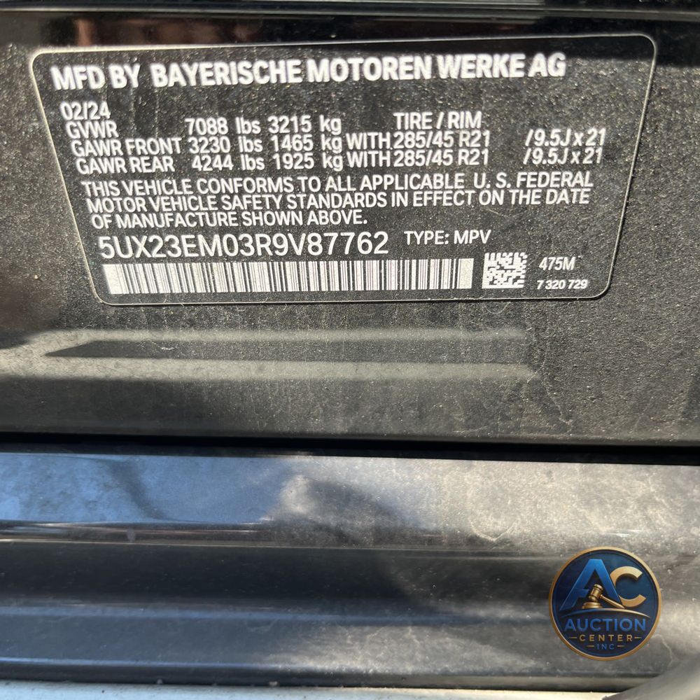 2024 BMW X7 XDrive40i