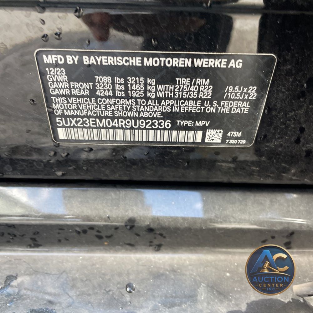 2024 BMW X7 XDrive40i