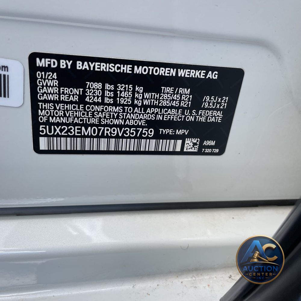 2024 BMW X7 XDrive40i