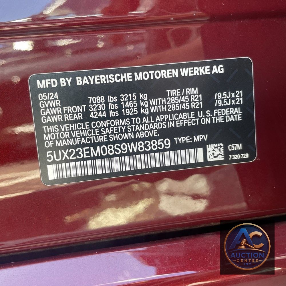 2025 BMW X7 XDrive40i