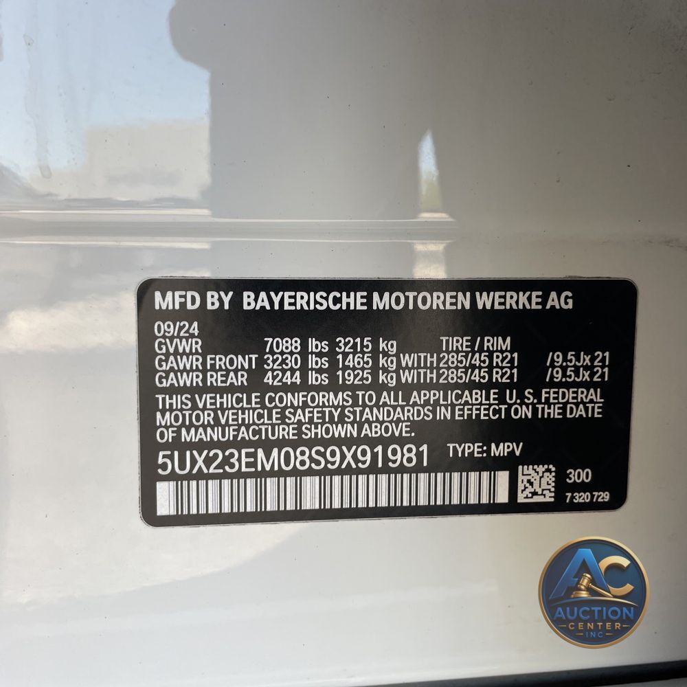 2025 BMW X7 XDrive40i