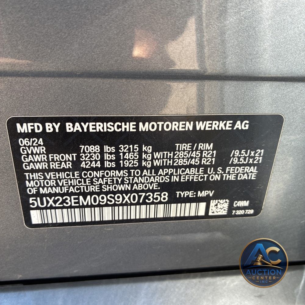 2025 BMW X7 XDrive40i