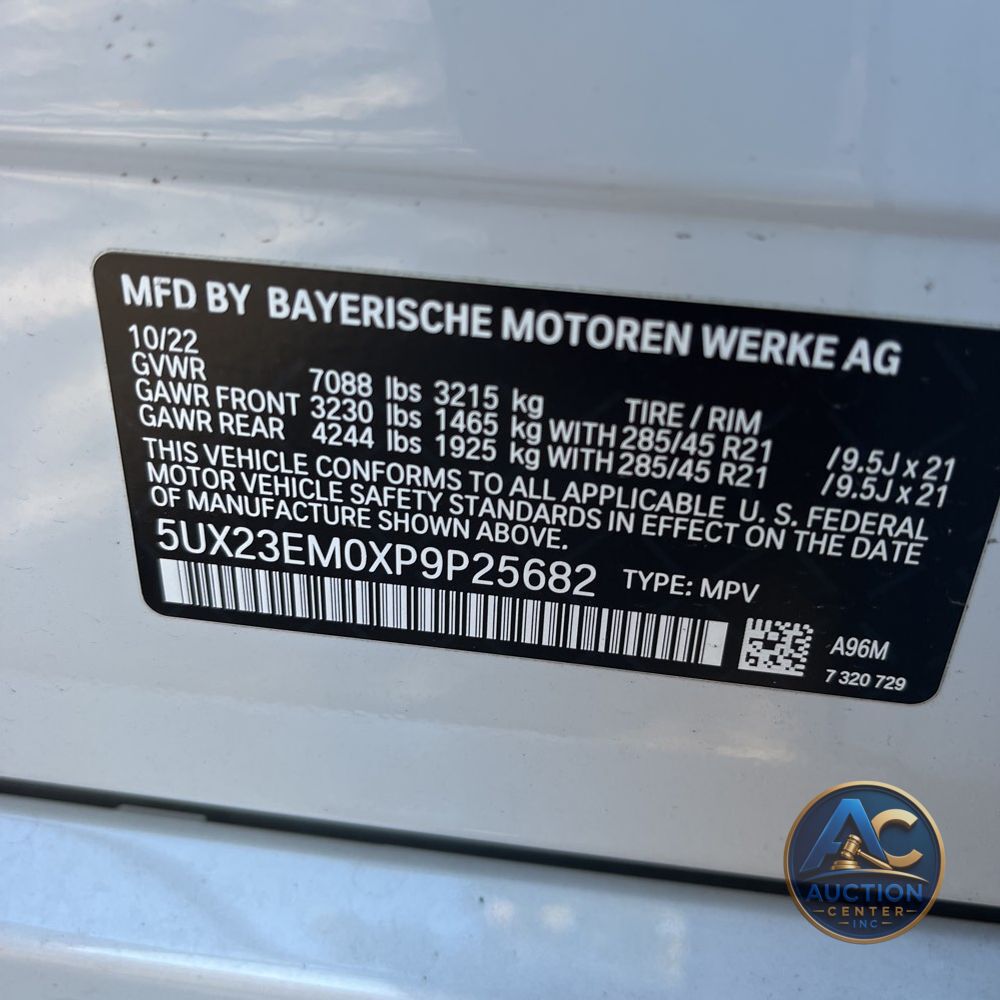 2023 BMW X7 XDrive40i