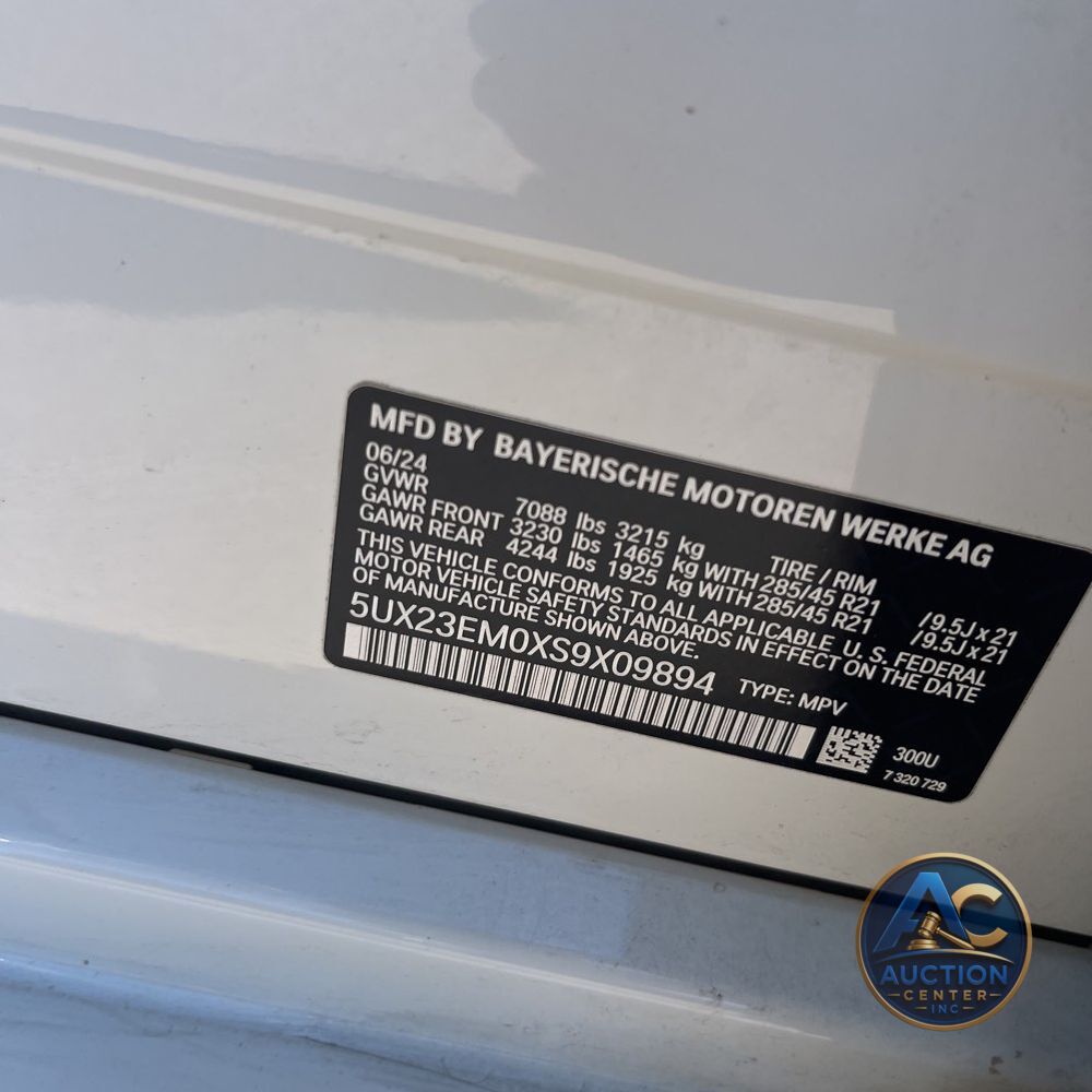 2025 BMW X7 XDrive40i