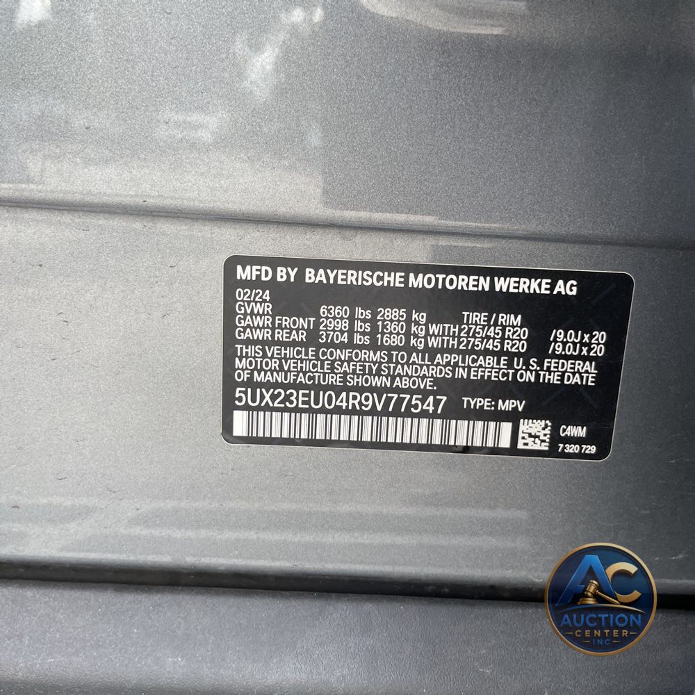 2024 BMW X5 XDrive40i