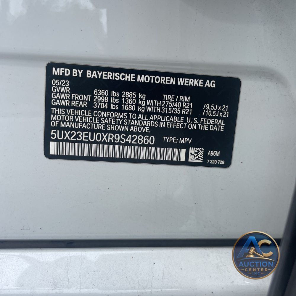 2024 BMW X5 XDrive40i