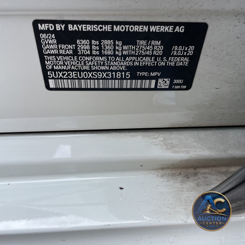 2025 BMW X5 XDrive40i