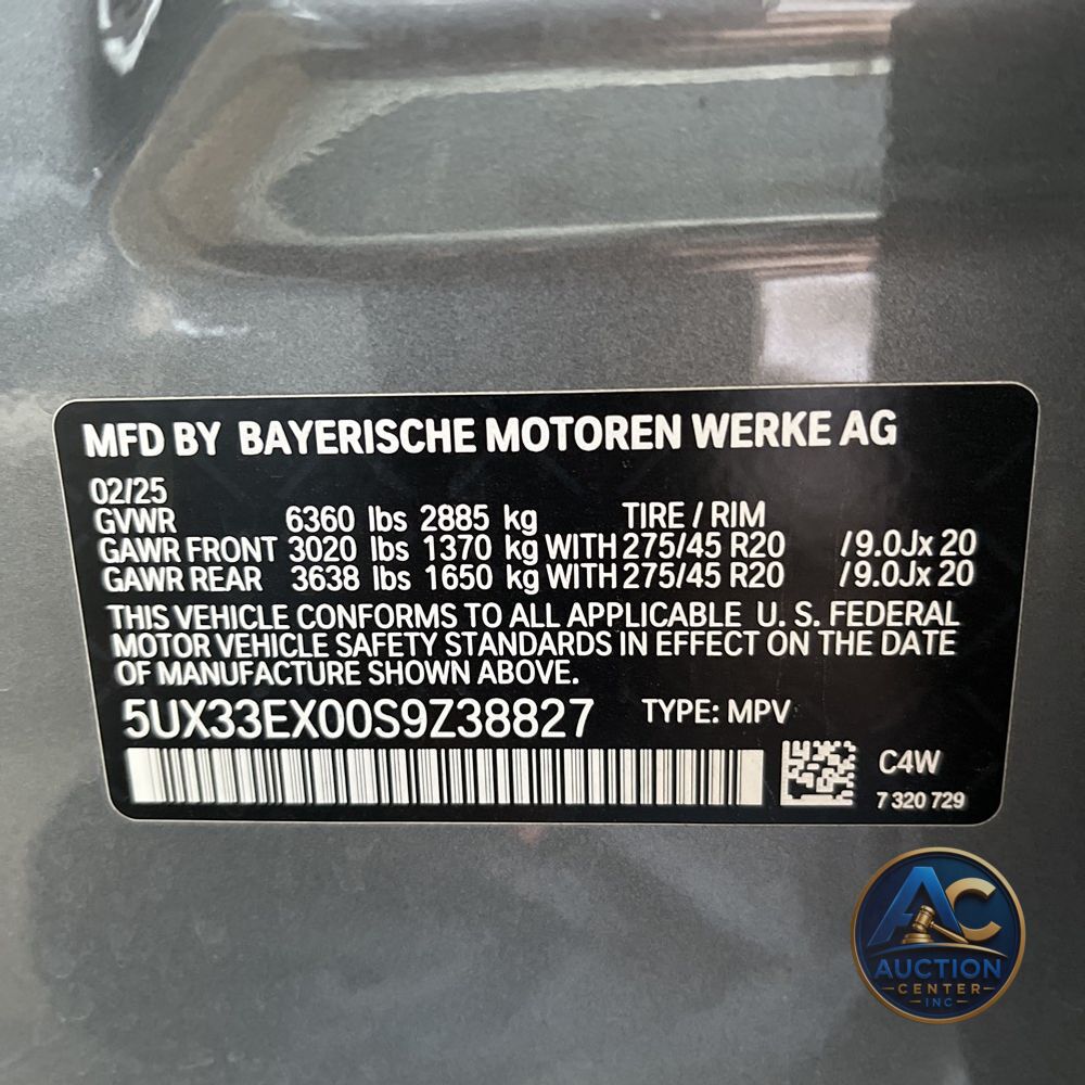 2025 BMW X6 XDrive40i