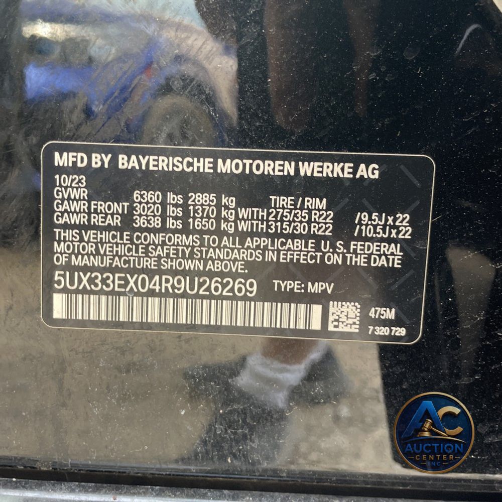 2024 BMW X6 XDrive40i