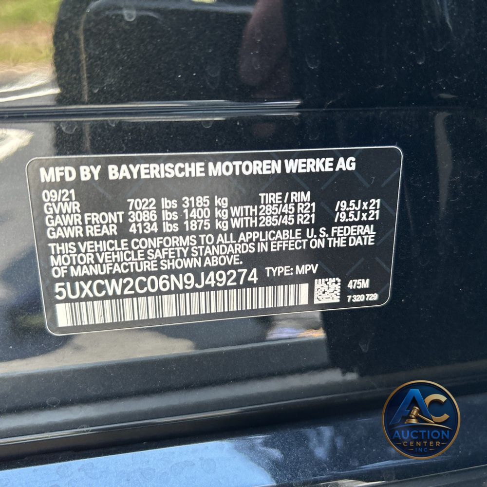 2022 BMW X7 XDrive40i