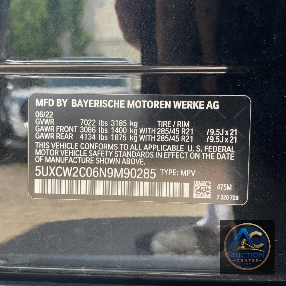 2022 BMW X7 XDrive40i