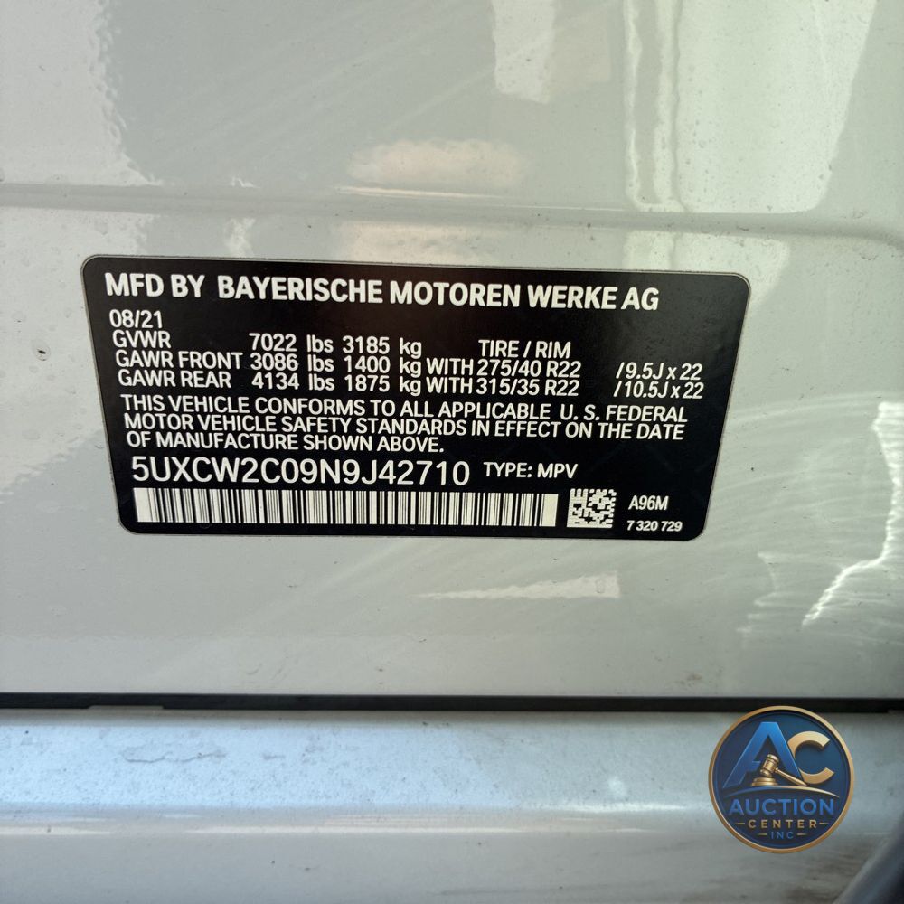 2022 BMW X7 XDrive40i