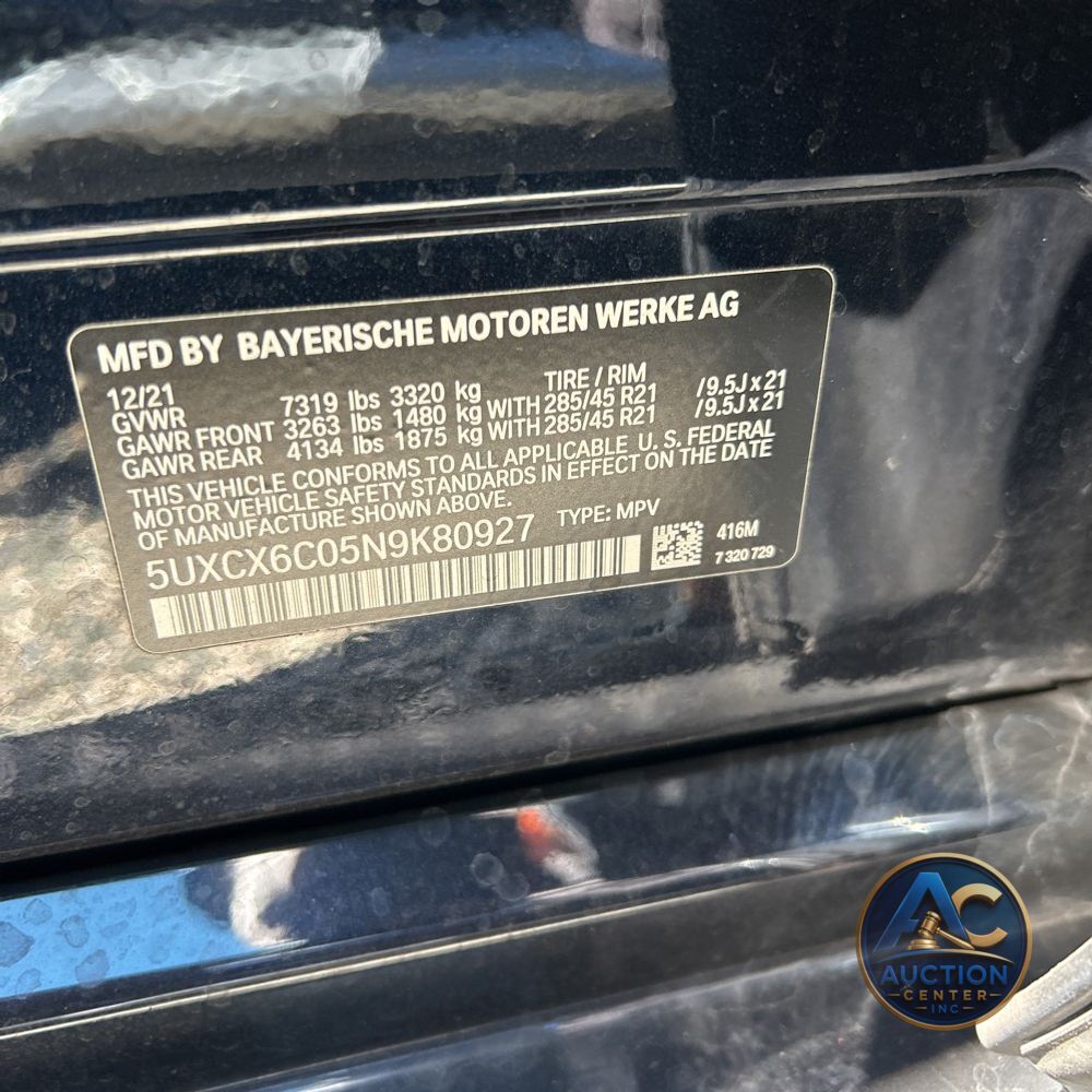 2022 BMW X7 M50i