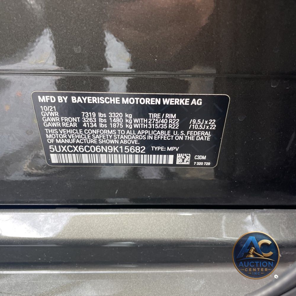 2022 BMW X7 M50i