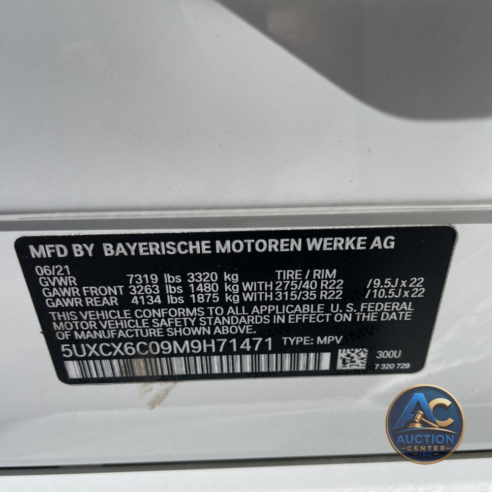 2021 BMW X7 M50i
